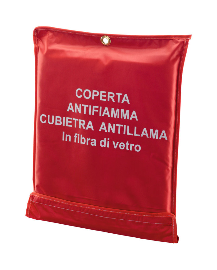 Rotolo Coperta Saldatura In Fibra Di Vetro 1x50 Metri - Antifiamma 600°C EN1869